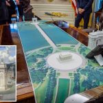 Trump shares rendering of massive stone monument for DC to mark America’s 250th birthday