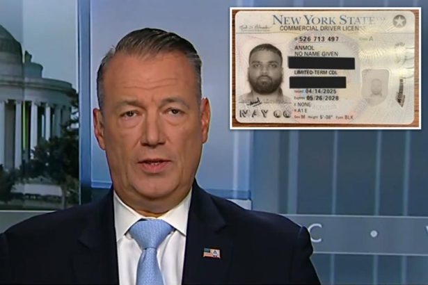 ICE director erupts over illegal migrant’s NY-issued ‘No Name Given’ driver’s license: ‘Really scary’