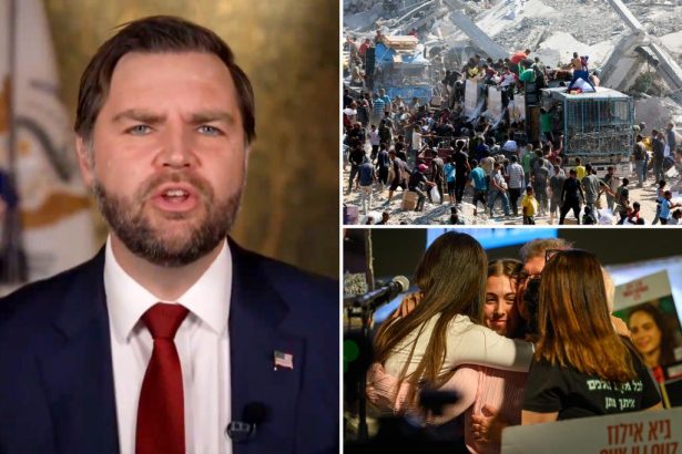 JD Vance says Middle East is on the ‘cusp of sustainable peace’