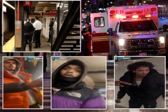 Stranger randomly slashes man leaving NYC subway station in spate of underground violence: cops