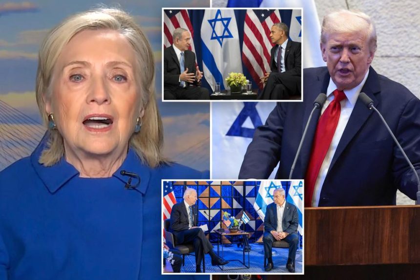 Trump takes swipe at Hillary Clinton, blasts Obama and Biden in passionate address to Israeli parliament
