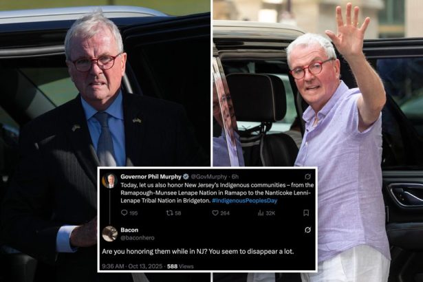 NJ Gov. Murphy’s camp silent as critics rip his ill-timed Europe jaunt during nor’easter: ‘You seem to disappear a lot’