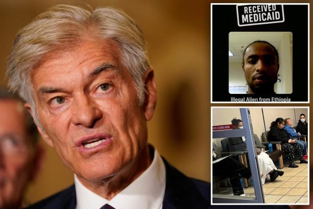 Dr. Oz accuses Dems of ‘gaslighting’ Americans over Medicaid payments to illegal immigrants