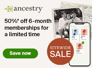 Ancestry Is Offering 50% Off Select Memberships