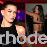 Hailey Bieber Shows Off Her Butt in Tiny Bikini While Plugging Rhode