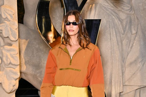 Hailey Bieber Brings Her Best French Vintage to Paris Fashion Week