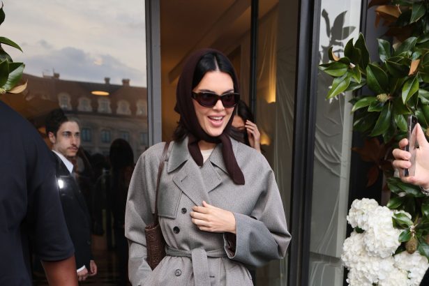 Kendall Jenner Goes Incognito Mode in Paris