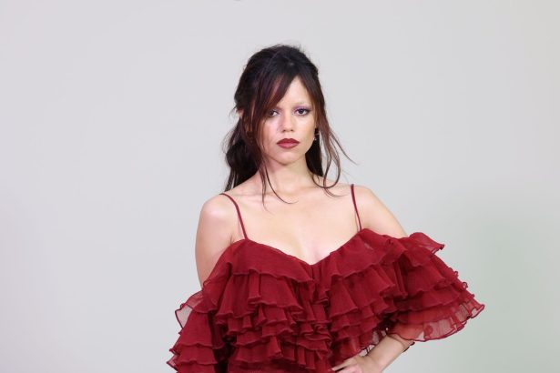 Jenna Ortega Goes for a Tried and True Outfit Formula at Givenchy