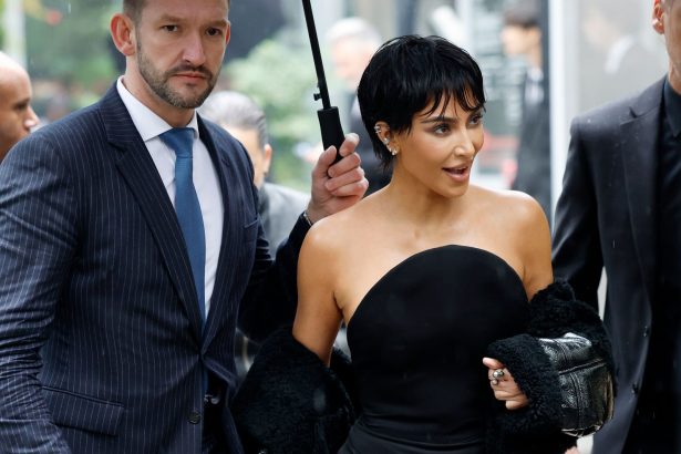 Kim Kardashian Channels Kris Jenner With a Pixie Cut in Paris