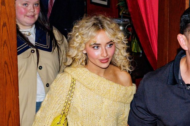 Sabrina Carpenter Gives Butter Yellow a Cosy Rebrand for Fall