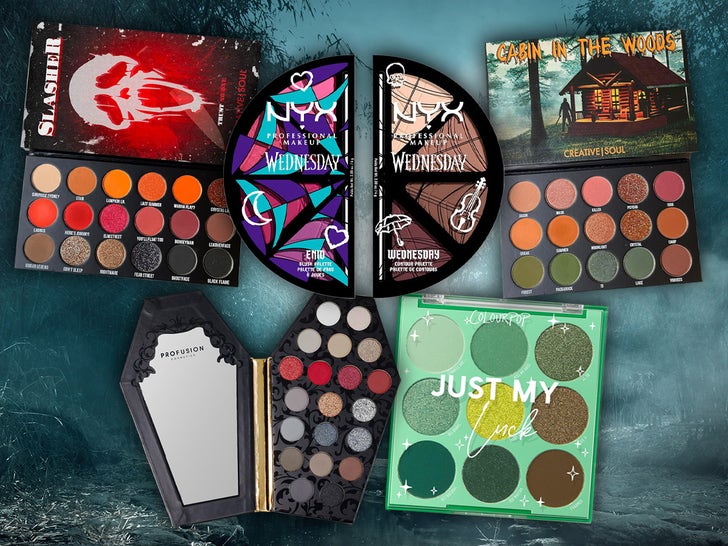 Spooky Halloween Makeup Palettes on Amazon