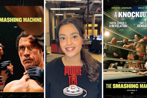 Dwayne 'The Rock' Johnson's 'The Smashing Machine' On 'TMZ Movie Tea'