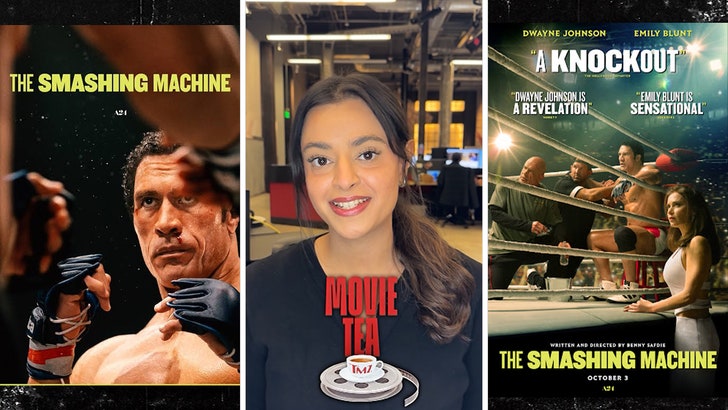 Dwayne 'The Rock' Johnson's 'The Smashing Machine' On 'TMZ Movie Tea'