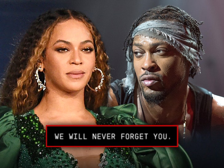 Beyoncé Pays Tribute to D’Angelo, ‘We Will Never Forget You’