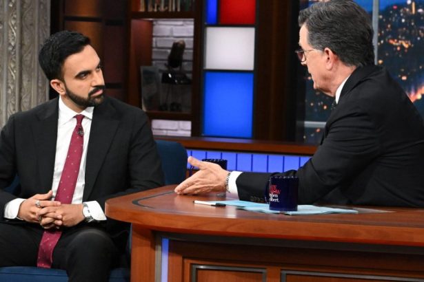 Zohran Mamdani Claims Colbert’s ‘Late Show’ Asked Him to Play a ‘Game’ Involving the ‘Genocide’ in Gaza: I ‘Couldn’t Believe What Was Happening’