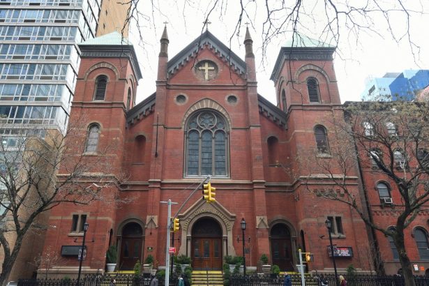 Sinful couple attack, rob worker inside NYC church after he asks them not to block door: cops