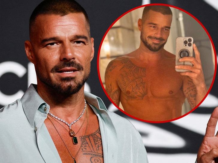 Ricky Martin Shares Shirtless Instagram Thirst Trap, Shows Buff Body