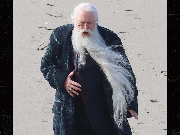 First Look at John Lithgow on ‘Harry Potter’ Set as Dumbledore
