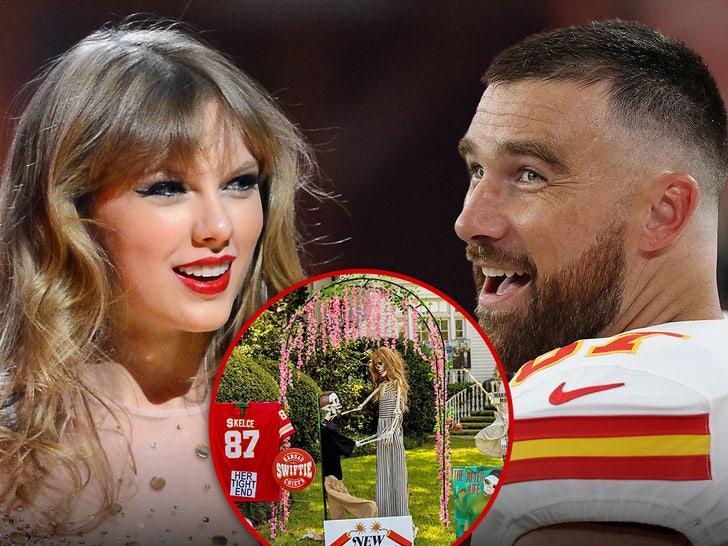 Travis Kelce Proposes to Taylor Swift in Festive Halloween Display