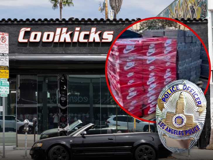 CoolKicks L.A. Raid Recovers 0K in Alleged Stolen Nike Items, LAPD Reports CoolKicks L.A. Raid Recovers 0K in Alleged Stolen Nike Items, LAPD Reports