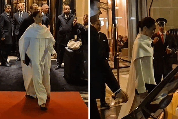 Meghan Markle Makes Paris Fashion Week Debut In Balenciaga