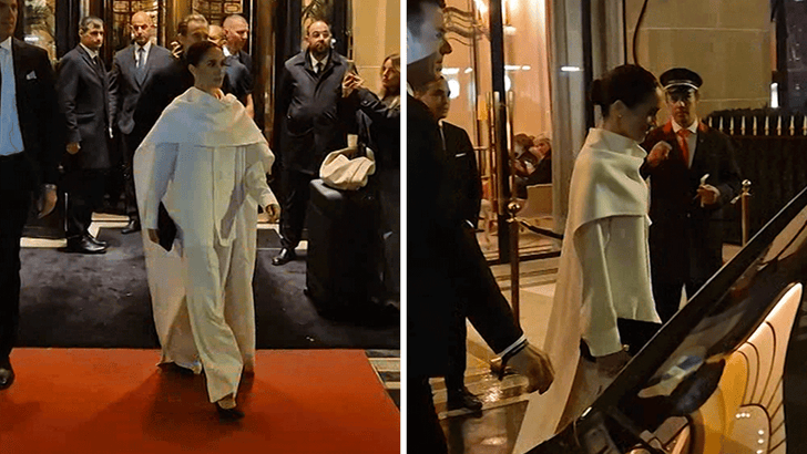 Meghan Markle Makes Paris Fashion Week Debut In Balenciaga