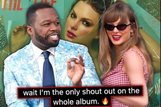 50 Cent Basks as Taylor Swift’s Only Shout-Out on ‘The Life of a Showgirl’