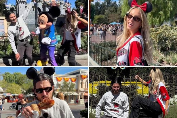 ‘DWTS’ Partners Alix Earle and Valentin Chmerkovskiy Hit Disney!