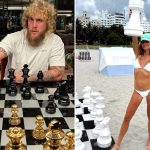 Celebrities Playing Chess — Checkmate!