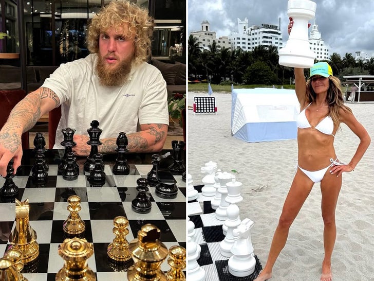 Celebrities Playing Chess — Checkmate!