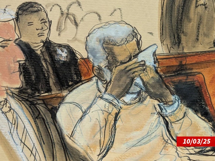 Diddy Gets Emotional at Sentencing Hearing as Video Plays in Court