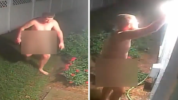 Florida Man Caught on Camera in Alleged Naked Neighborhood Burglary Spree