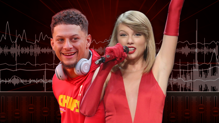 Patrick Mahomes Says He’ll Be ‘Blaring’ Taylor Swift’s Album At Chiefs’ Facility