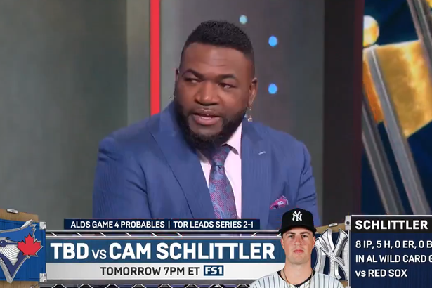 David Ortiz Says Cam Schlittler Sounds Like ‘Hitler’ in Awkward Postgame Moment