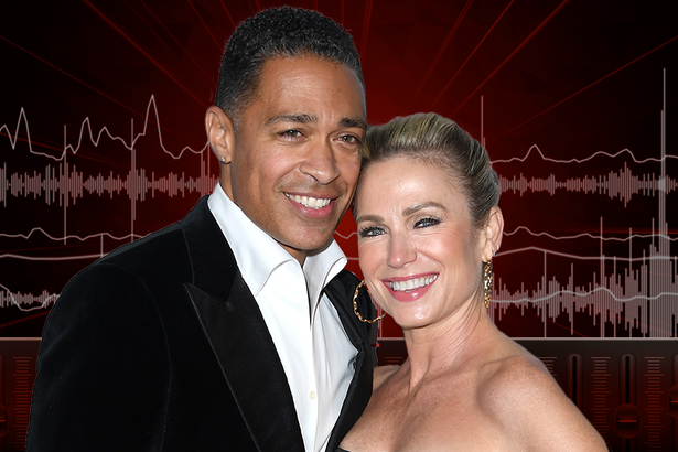 Former 'GMA' Cohosts T.J. Holmes and Amy Robach Are Engaged