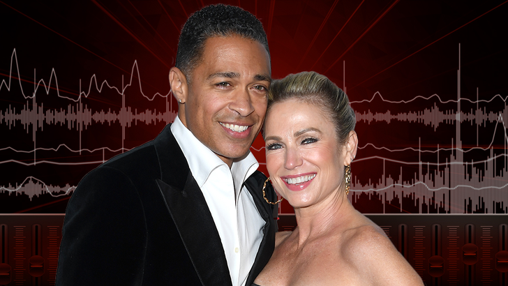 Former 'GMA' Cohosts T.J. Holmes and Amy Robach Are Engaged