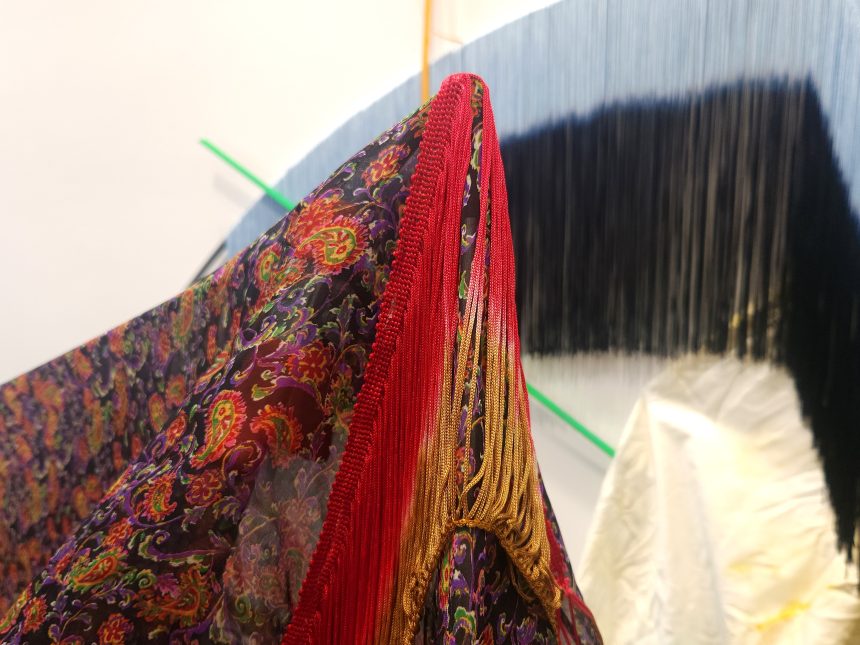 A Textile Show Ruptures, Cascades, and Bleeds  A Textile Show Ruptures, Cascades, and Bleeds