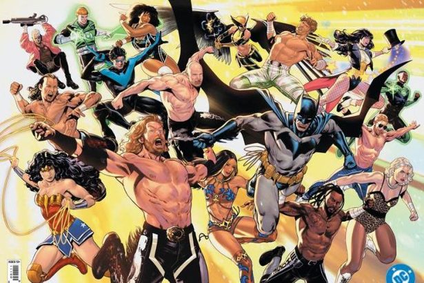 AEW Sets DC Comics Crossover Event Featuring The Justice League