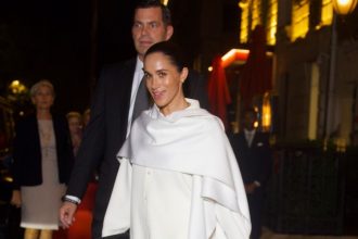 Surprise! Meghan Markle Makes Her Paris Fashion Week Debut at Balenciaga
