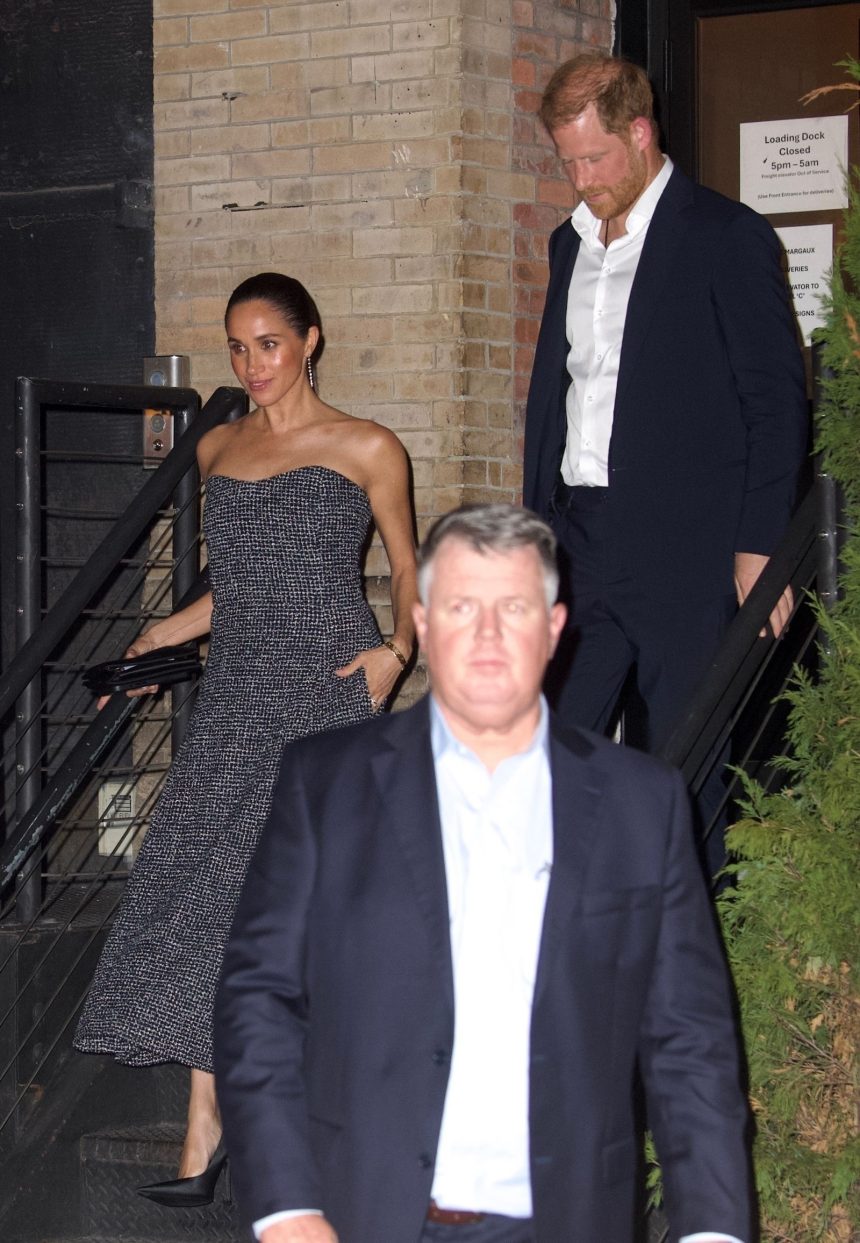 In Strapless Chanel, Meghan Markle Puts a High-Fashion Spin on Date-Night Dressing