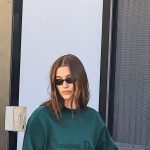 Hailey Bieber’s Slogan Sweater Makes a Simple (But Celebrity-Backed) Statement Hailey Bieber’s Slogan Sweater Makes a Simple (But Celebrity-Backed) Statement