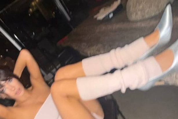 Bianca Censori Returns to IG With Sexy Snap Showing Off Her Legs