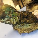 Boy’s body was mummified and turned green by a copper coffin Boy’s body was mummified and turned green by a copper coffin