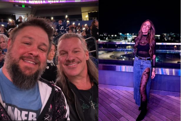 Britt Baker sends a message after Chris Jericho posts a picture with Kevin Owens