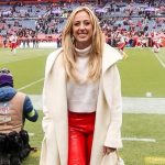 Brittany Mahomes Rocks Game Day Glam and Kisses Patrick Mahomes