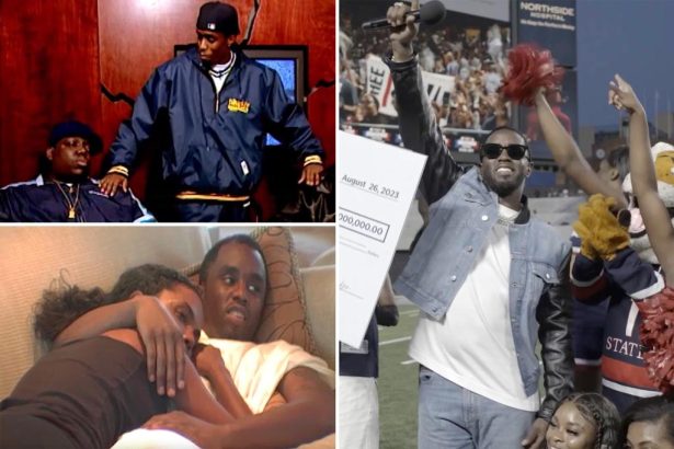 Sean ‘Diddy’ Combs shown feeding hospital patients, playing with kids in cringey video played at NYC sentencing