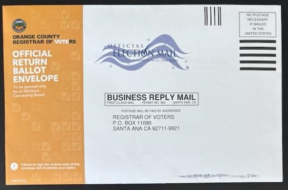 HERE WE GO AGAIN – In California Election For Congressional Redistricting – “See Through” Ballot Envelopes Allow You to See How Voter Voted | Joe Hoft