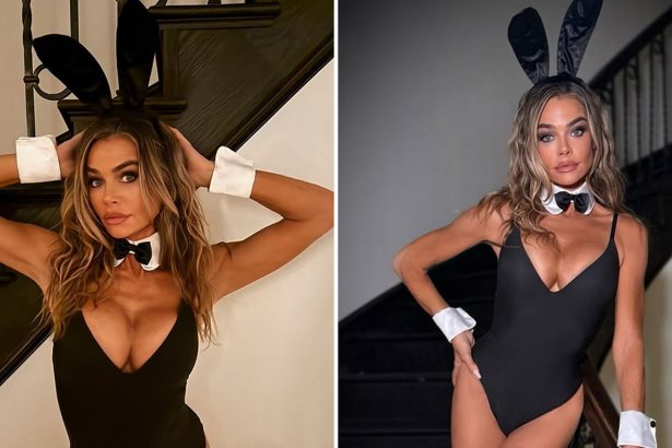 Denise Richards Sizzles as Playboy Bunny for Halloween