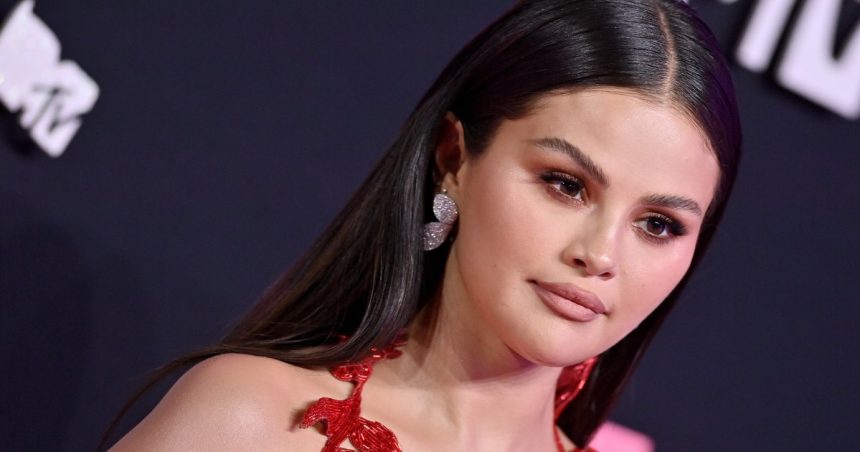 Selena Gomez Uses This  Drugstore Polish for ‘Sexy’ Red Nails