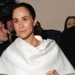 Meghan Markle Swaps White Pantsuit for Black Gown at Paris Fashion Week